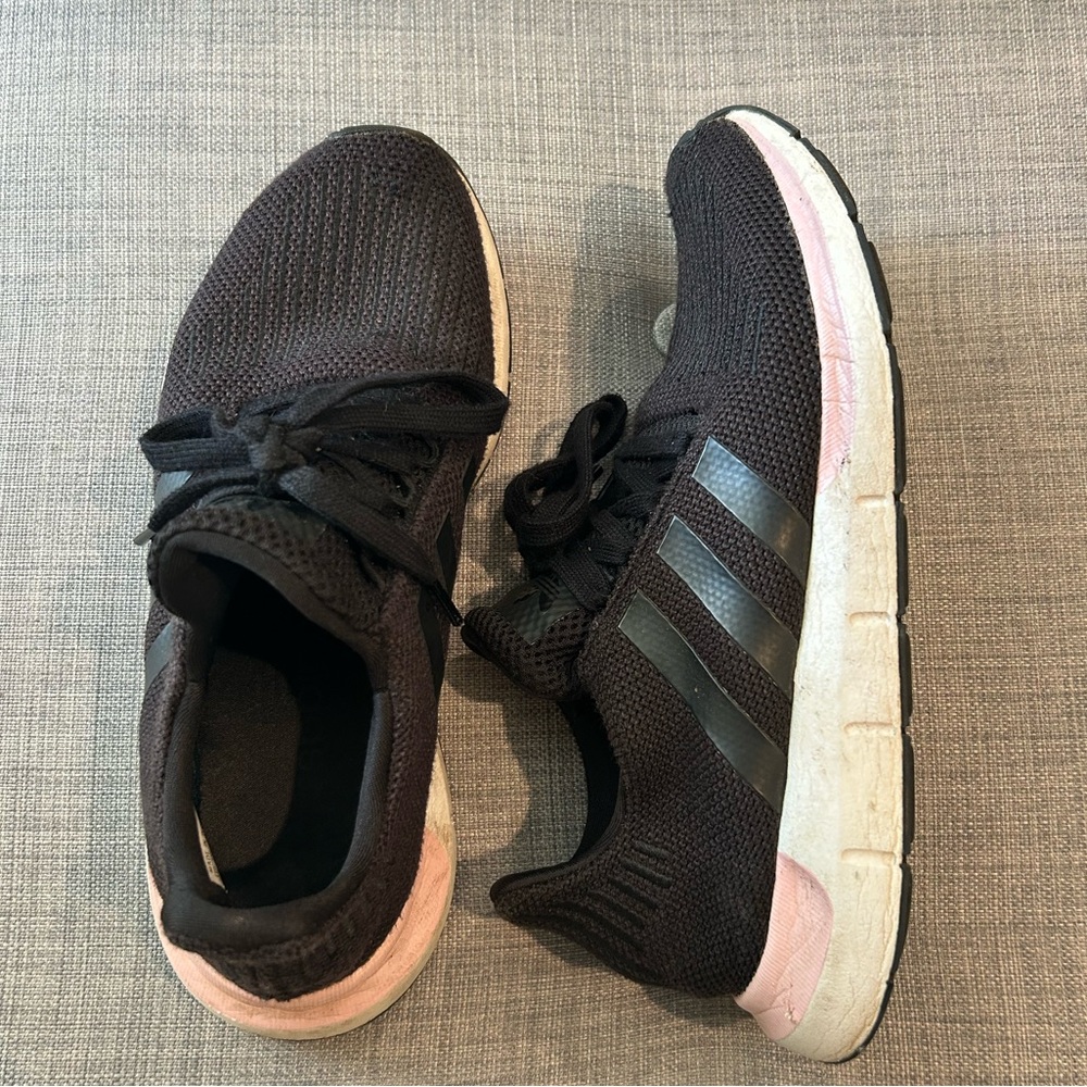 Adidas black and pink sneakers - Picture 2 of 2